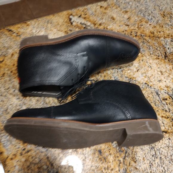 Marc Joseph Black Leather Chukka Boots Size 11.5, Made in Brazil, LVL 015 - Picture 5 of 15